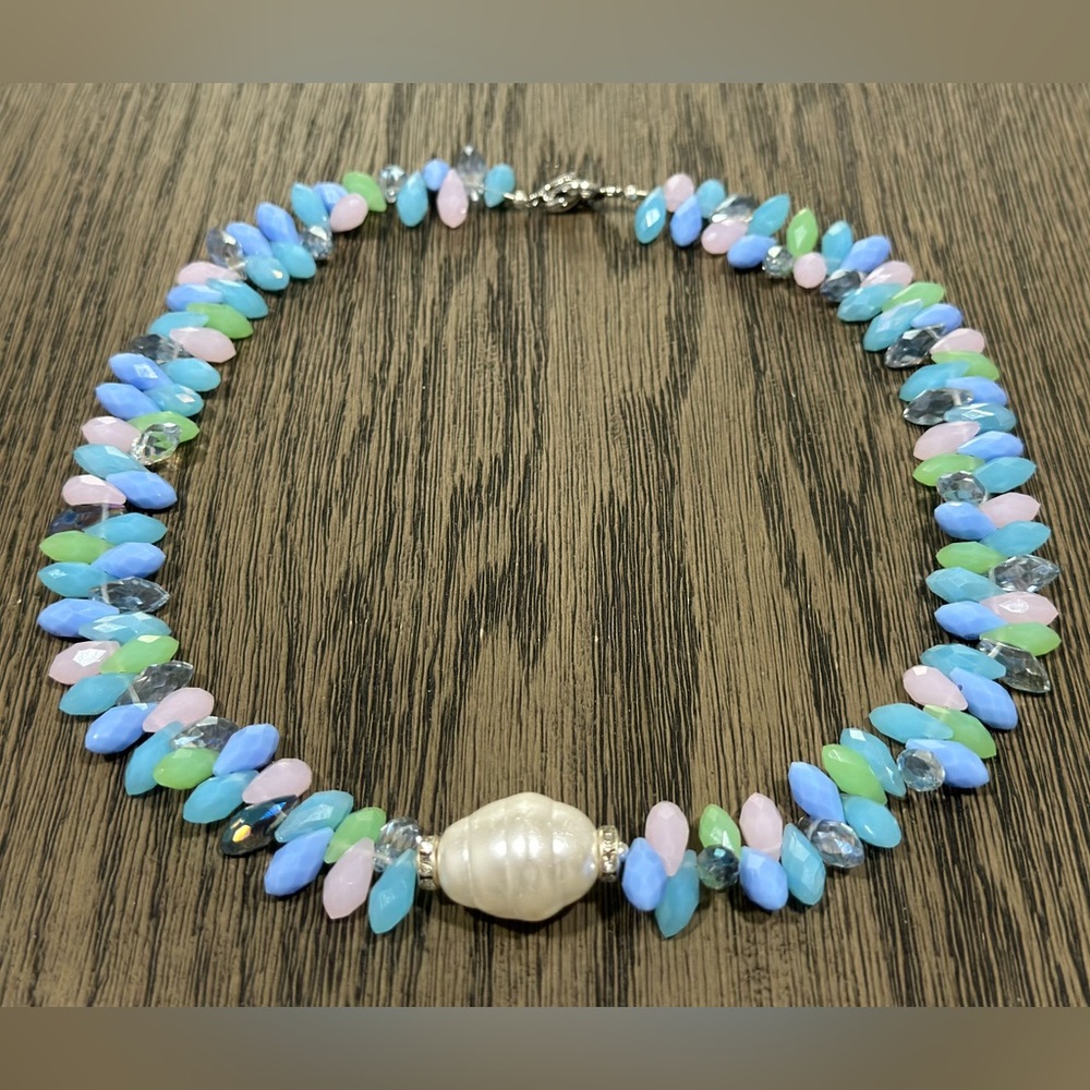 Blue ocean Necklace